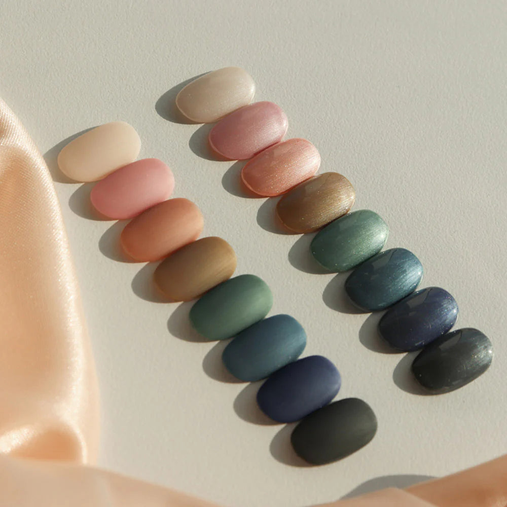 [ Pre-Order ] F Gel Satin Collection - 8 Glitter Color Set