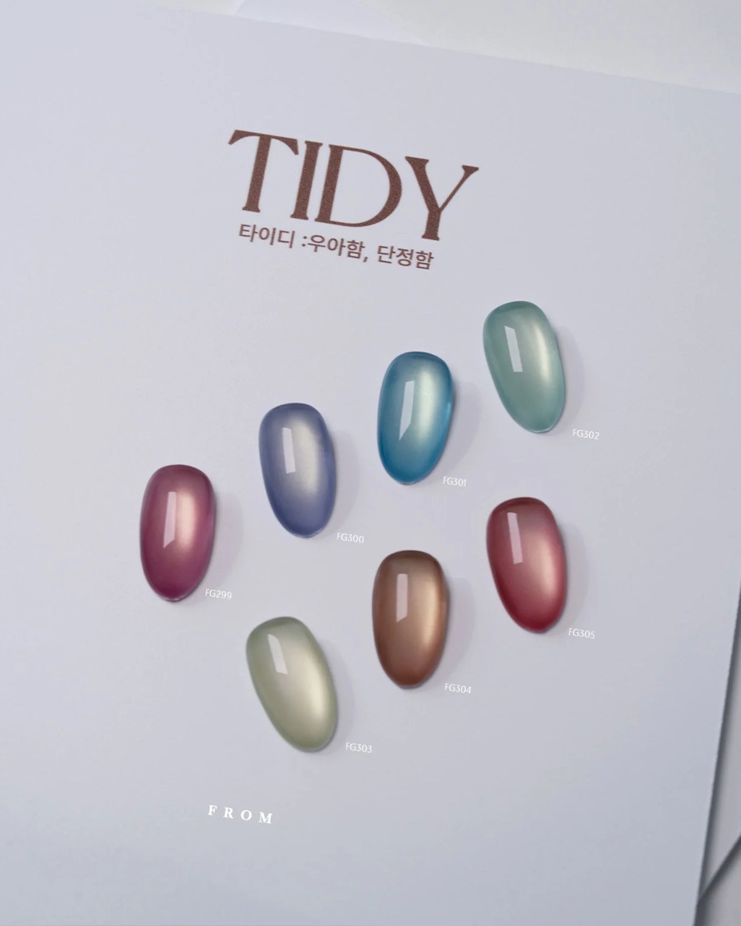 [ Pre-Order ]  F gel TIDY Collection