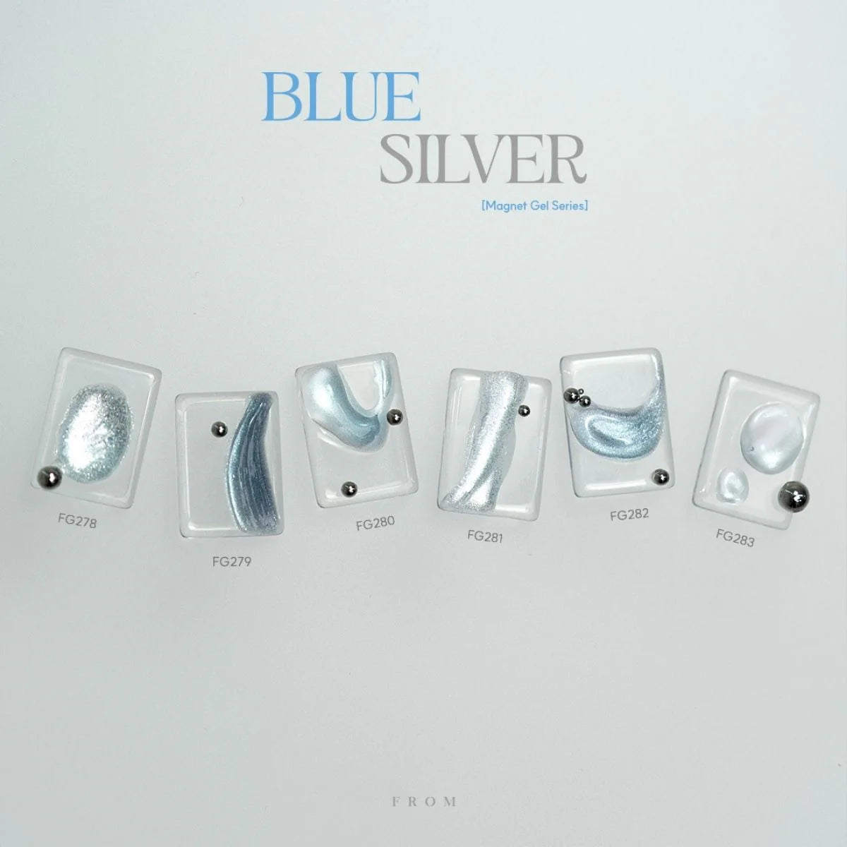 [ Pre-Order ] F gel BlueSilver Collection
