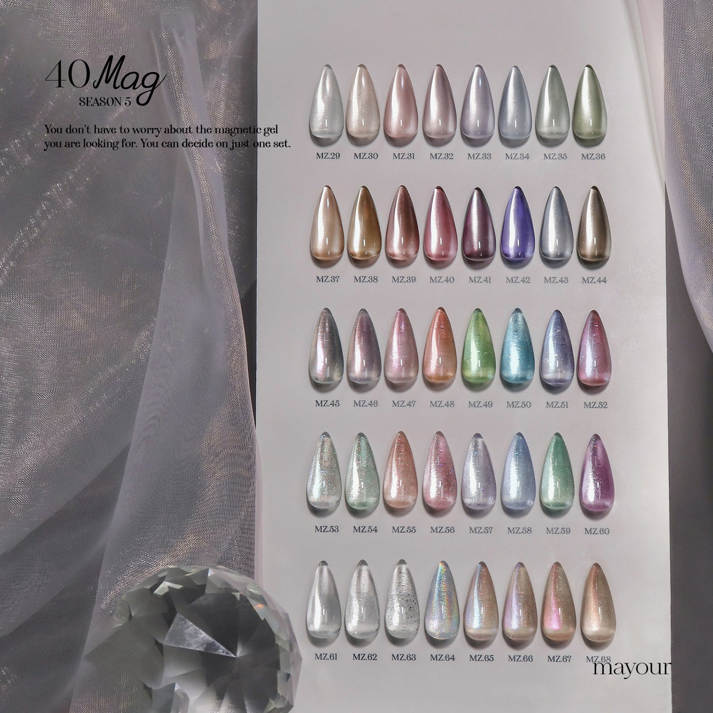 [ Pre-Order ] Mayour 40 Magnetic Set Season 5