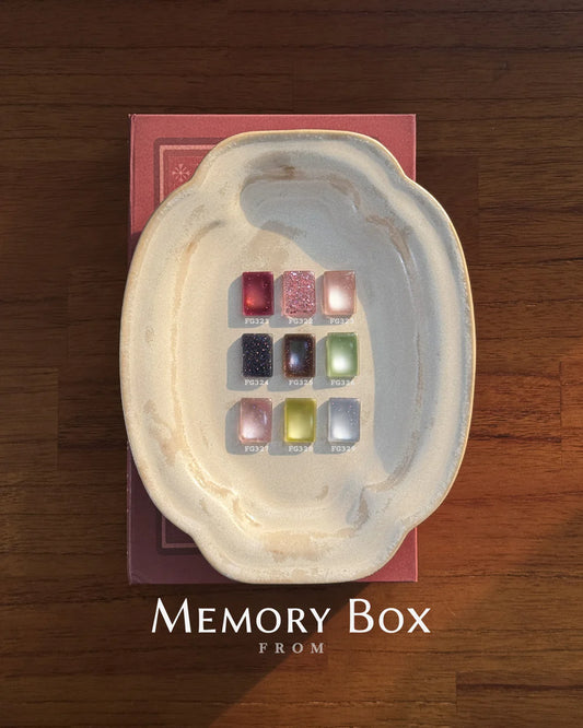 [ Pre-Order ] F gel Memory Box Collection - 9 color Magnetic Glitter set