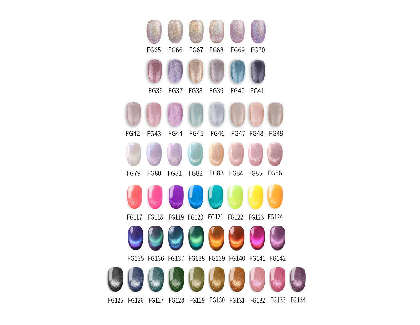 [ Pre-Order ] F Gel 322 Color Full Set