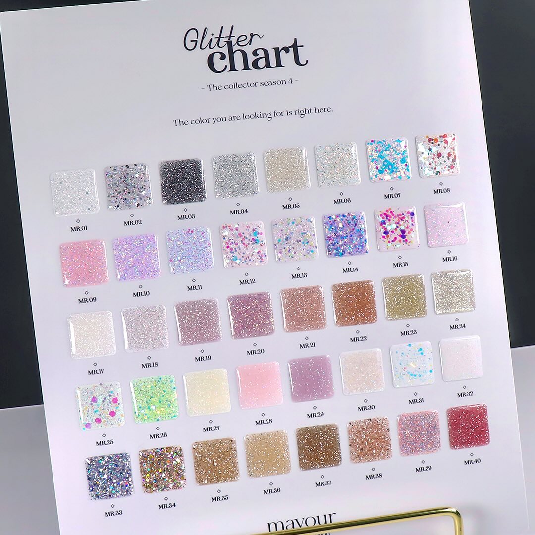 [ Pre-Order ] Mayour 40 Glitter Full Set Season 4