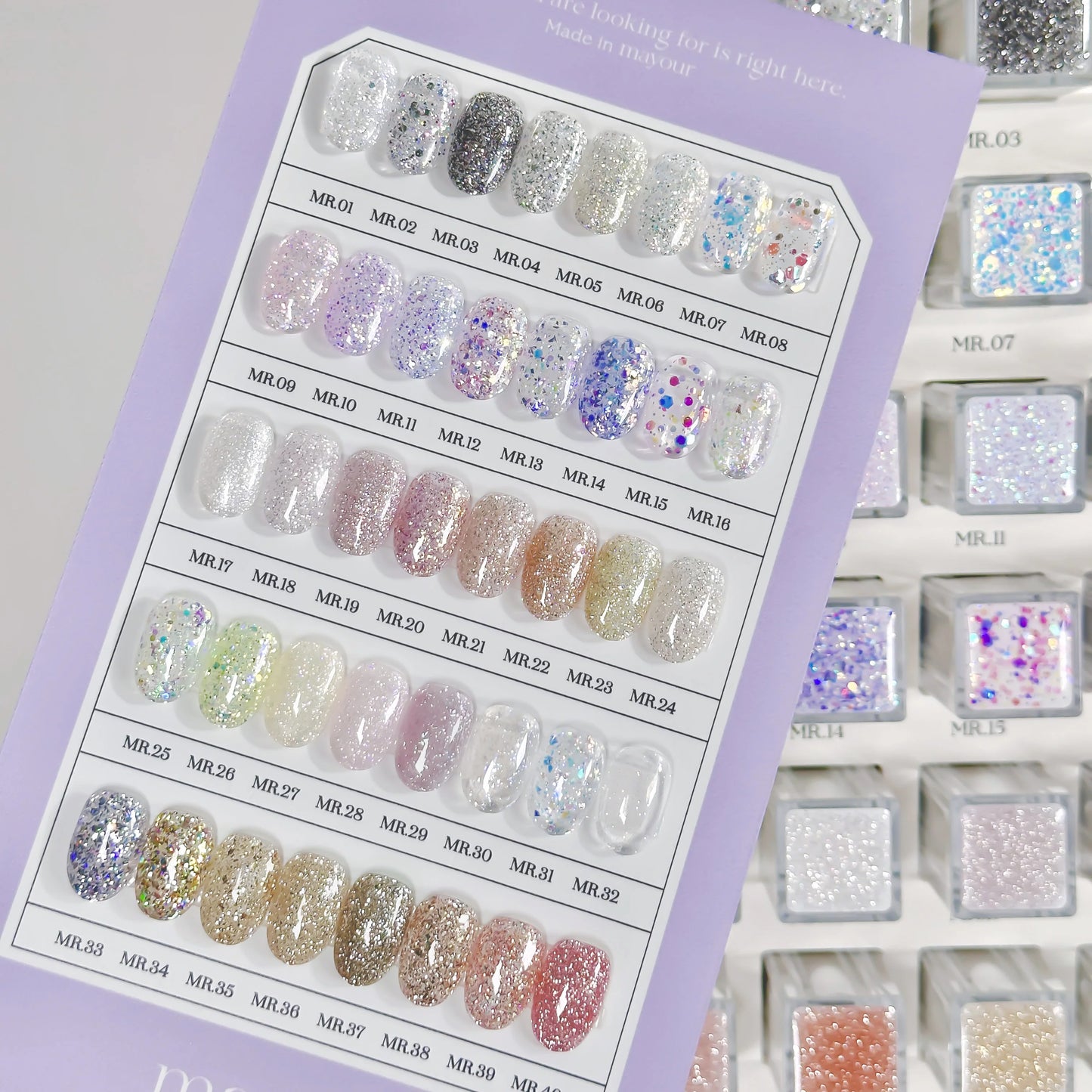 [ Pre-Order ] Mayour 40 Glitter Full Set Season 4
