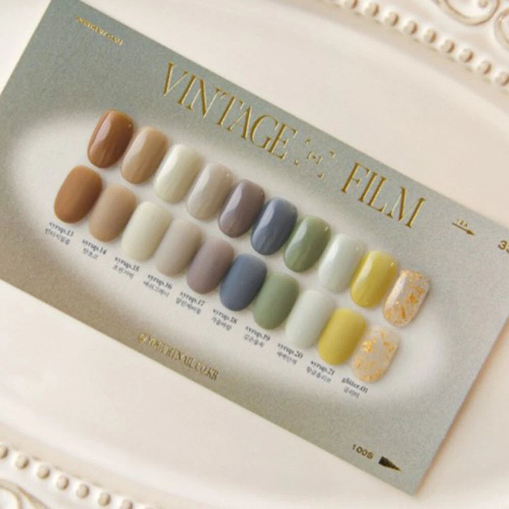 [ Pre-Order ] Yogurt Nail Syrup Gel 50 Colors Set